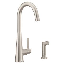 Moen 7870 Spot Resist Stainless One-Handle Kitchen Faucet