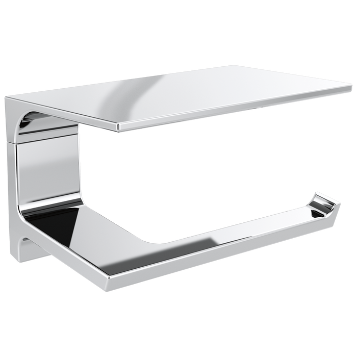 Tissue Holder with Shelf