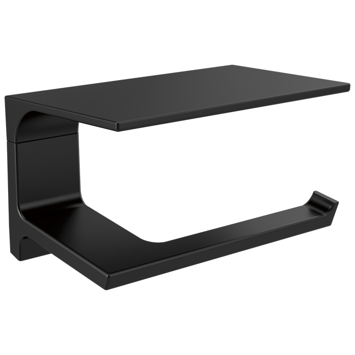 Tissue Holder with Shelf