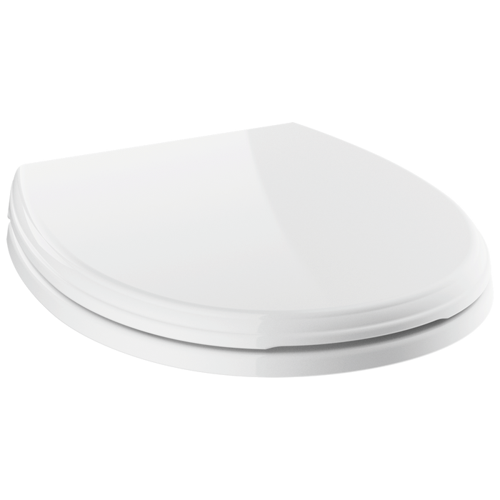 Delta 800901-WH Wycliffe Round Front Standard Close Toilet Seat