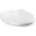 Delta 800901-WH Wycliffe Round Front Standard Close Toilet Seat