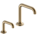 Commercial 800DPA 810DPA50 Driftex Electronic lavatory faucet and soap dispenser combo with Proximity Sensing - Hardwire operated, 0.5 gpm - Champagne Bronze