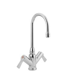 Moen 8113 M-Dura 2.2 GPM Two Handle Laboratory Faucet in Chrome