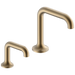 Commercial 800DPA 811DPA50 Driftex Electronic lavatory faucet and soap dispenser combo with Proximity Sensing - Battery operated, 0.5 gpm - Champagne Bronze