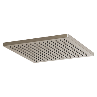 Brizo Universal Showering: 12" Linear Square Single-Function Raincan Shower Head - 2.5 GPM