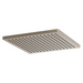 Brizo Universal Showering: 12" Linear Square Single-Function Raincan Shower Head - 2.5 GPM