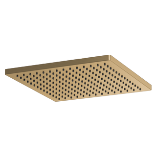 Brizo Universal Showering: 12" Linear Square Single-Function Raincan Shower Head - 2.5 GPM