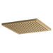 Brizo Universal Showering: 12" Linear Square Single-Function Raincan Shower Head - 2.5 GPM