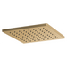 Brizo Universal Showering: 12" Linear Square Single-Function Raincan Shower Head - 1.75 GPM
