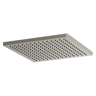 Brizo Universal Showering: 12" Linear Square Single-Function Raincan Shower Head - 2.5 GPM