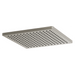 Brizo Universal Showering: 12" Linear Square Single-Function Raincan Shower Head - 2.5 GPM