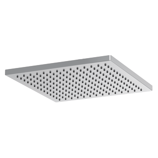 Brizo Universal Showering: 12" Linear Square Single-Function Raincan Shower Head - 2.5 GPM