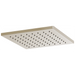 Brizo Universal Showering: 12" Linear Square Single-Function Raincan Shower Head - 1.75 GPM