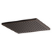 Brizo Universal Showering: 12" Linear Square Single-Function Raincan Shower Head - 2.5 GPM