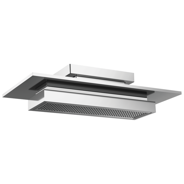 21” Single-Function Raincan Shower Head with Integrated Lighting - 2.5 GPM