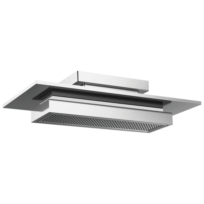 Brizo Frank Lloyd Wright: 21” Single-Function Raincan Shower Head with Integrated Lighting - 1.75 GPM