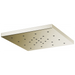 Brizo Universal Showering: 14” Linear Round H2OKinetic Single-Function Raincan Shower Head