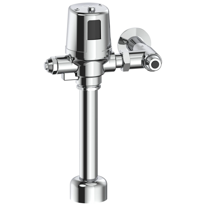 Commercial 81TBT / 81THW 81T201BTA Electronic Water Closet Flush Valve with Mechanical Manual Override - Battery Operated - Chrome