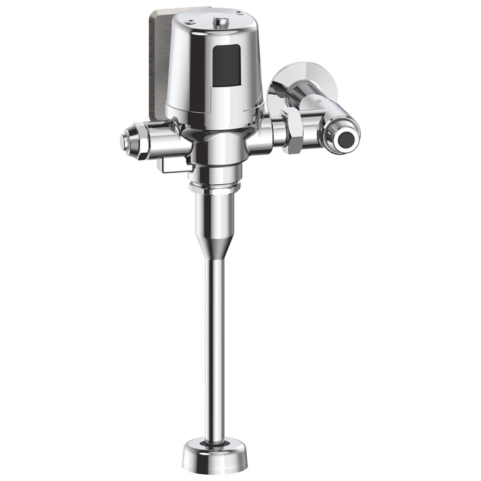 Electronic Exposed Urinal Flush Valve with Mechanical Manual Override - Hardwire Operated