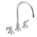 Moen 8227 M-Dura 1.5 GPM Two Handle Kitchen Faucet - 3 Hole in Chrome