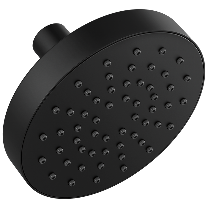 Brizo Universal Showering: 5" Linear Round Single-Function Wall Mount Shower Head - 1.75 GPM