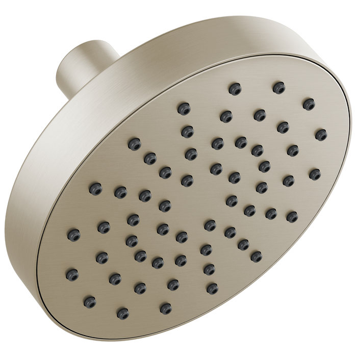Brizo Universal Showering: 5" Linear Round Single-Function Wall Mount Shower Head - 1.75 GPM