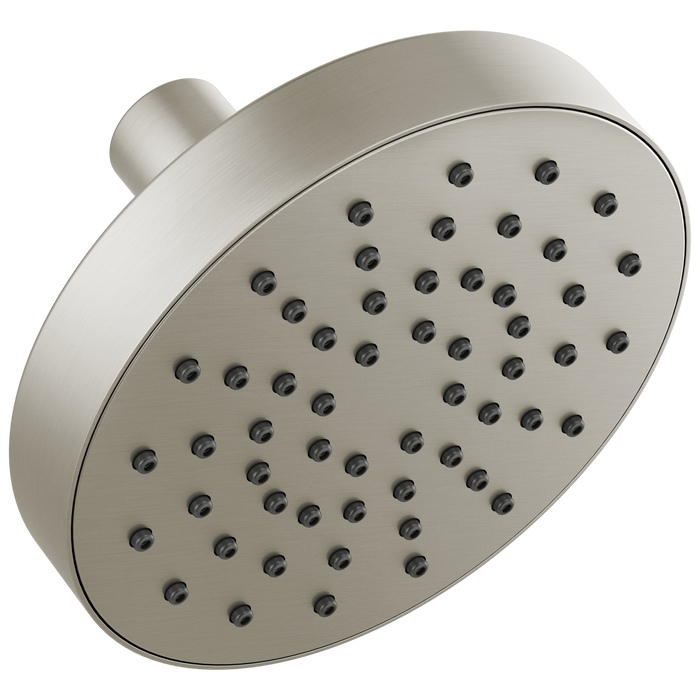 Brizo Universal Showering: 5" Linear Round Single-Function Wall Mount Shower Head - 1.75 GPM