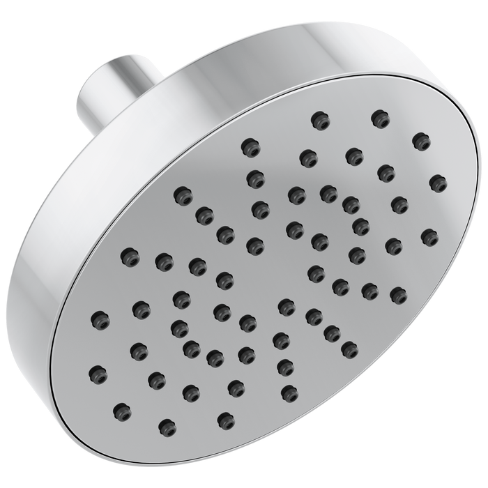 Brizo Universal Showering: 5" Linear Round Single-Function Wall Mount Shower Head - 1.75 GPM