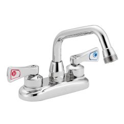 Moen 8277 M-Dura 2.2 GPM Two Handle Utility Faucet in Chrome