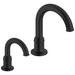 Commercial 800DPA 830DPA90 Rustica Electronic lavatory faucet and soap dispenser combo with Proximity Sensing - Hardwire operated, 0.35 gpm - Matte Black