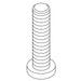 KOHLER K-831587 Screw, M6-1Mm X 25Mm, Pan Head