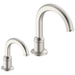 Commercial 800DPA 831DPA50 Rustica Electronic lavatory faucet and soap dispenser combo with Proximity Sensing - Battery operated, 0.5 gpm - Stainless
