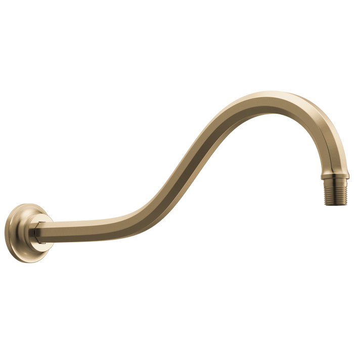 Brizo Beauclere 83965 16" Shower Arm and Flange - Luxe Gold