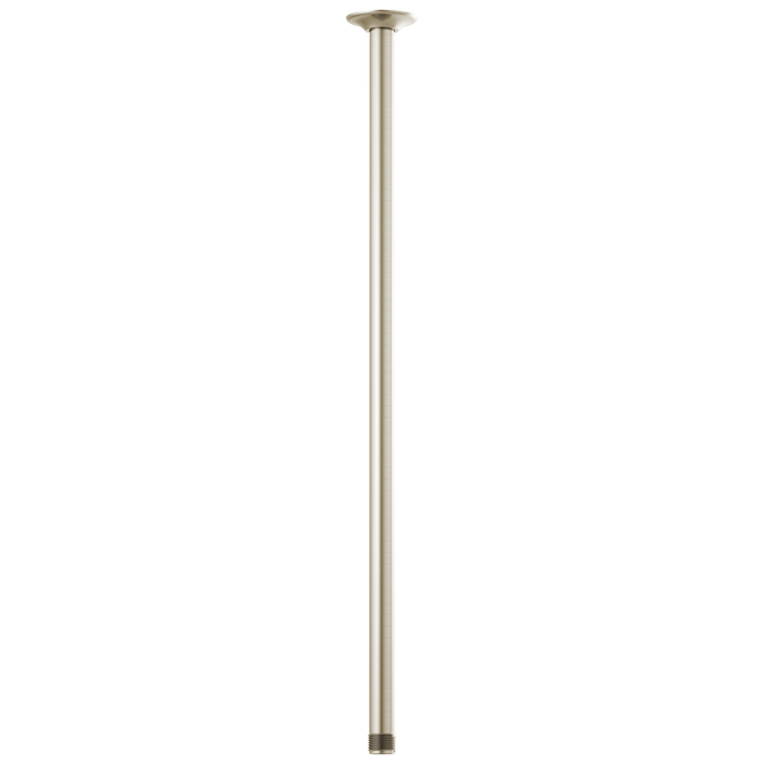 24" Ceiling Mount Shower Arm And Round Flange
