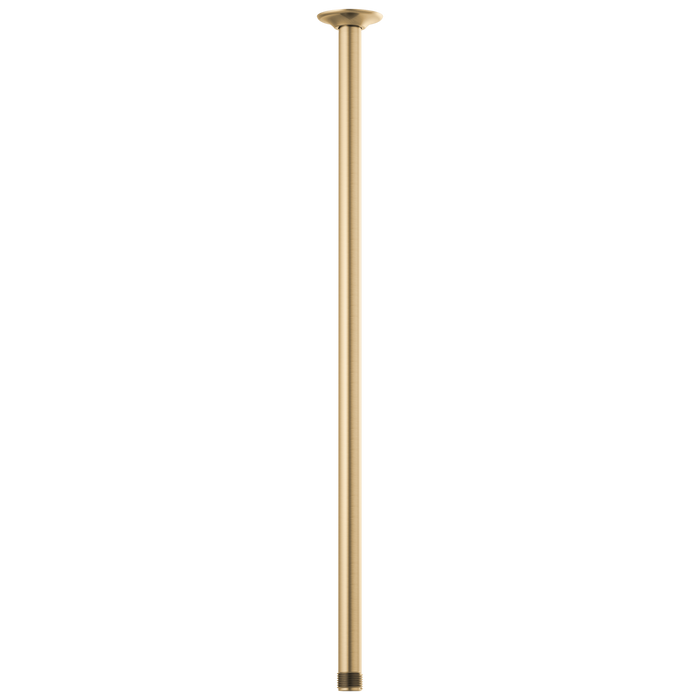 24" Ceiling Mount Shower Arm And Round Flange