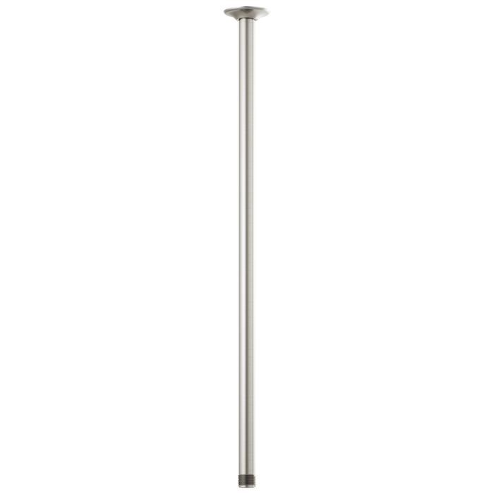 24" Ceiling Mount Shower Arm And Round Flange