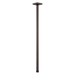 Brizo Universal Showering: 24" Ceiling Mount Shower Arm And Square Flange