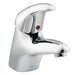 Moen 8419F12 M-Dura Single Hole Bathroom Faucet with Pop-Up Drain Assembly Included in Chrome