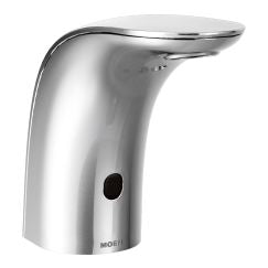 Moen 8553AC Electronic Single Hole Bathroom Faucet with AC Adapter Included from the M - Power Collection in Chrome