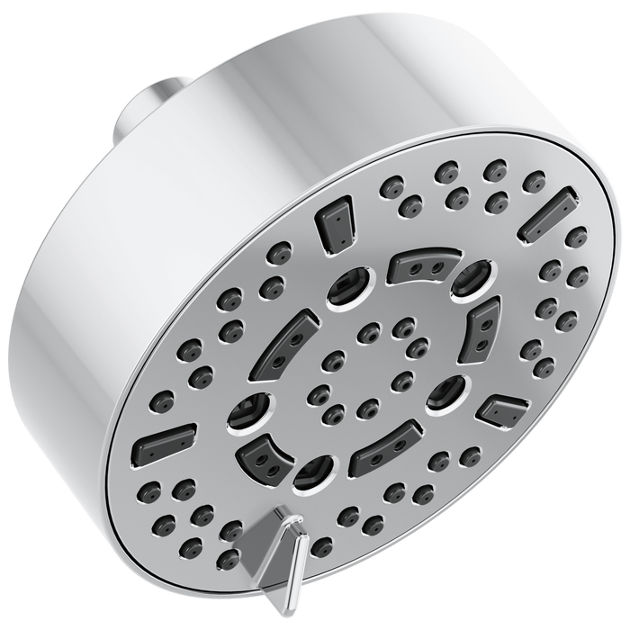 5” Linear Round H2Okinetic Multi-Function Wall Mount Shower Head - 2.5 GPM