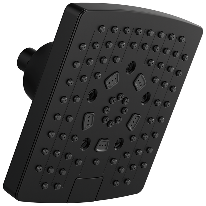 Brizo Brizo Brizo Universal Showering: 7" Linear Square H<sub>2</sub>Okinetic<sup></sup> Multi-Function Wall Mount Showerhead