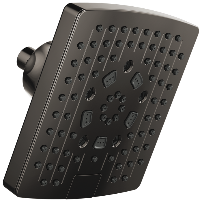Brizo Universal Showering: 7” Linear Square H<sub>2</sub>Okinetic<sup></sup> Multi-Function Wall Mount Showerhead