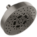 Brizo Allaria: 7" Linear Round H2Okinetic Multi-Function Wall Mount Shower Head - 1.75 GPM