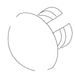 KOHLER K-88005 Plug Button
