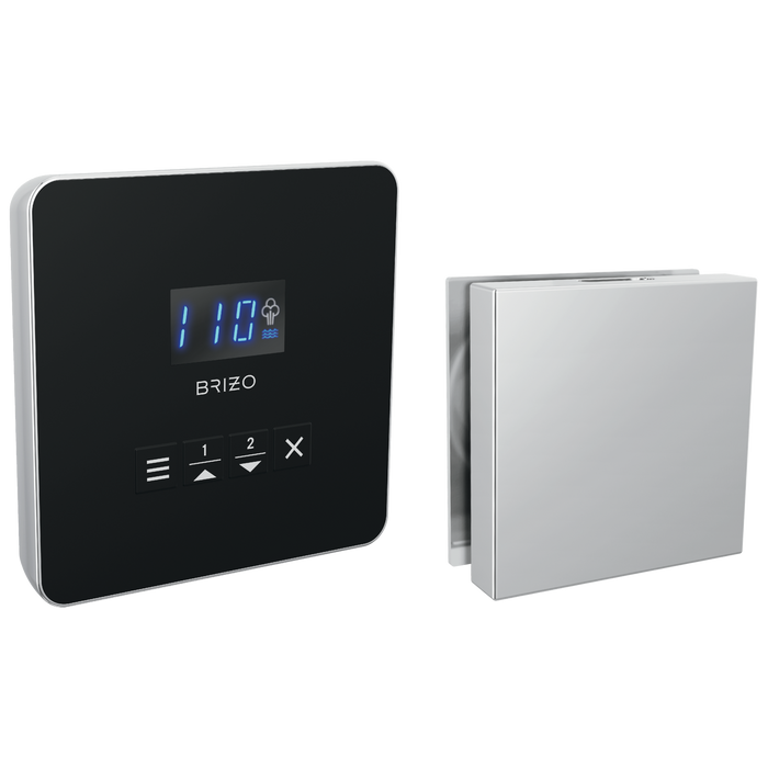 Brizo : Square Steam Set