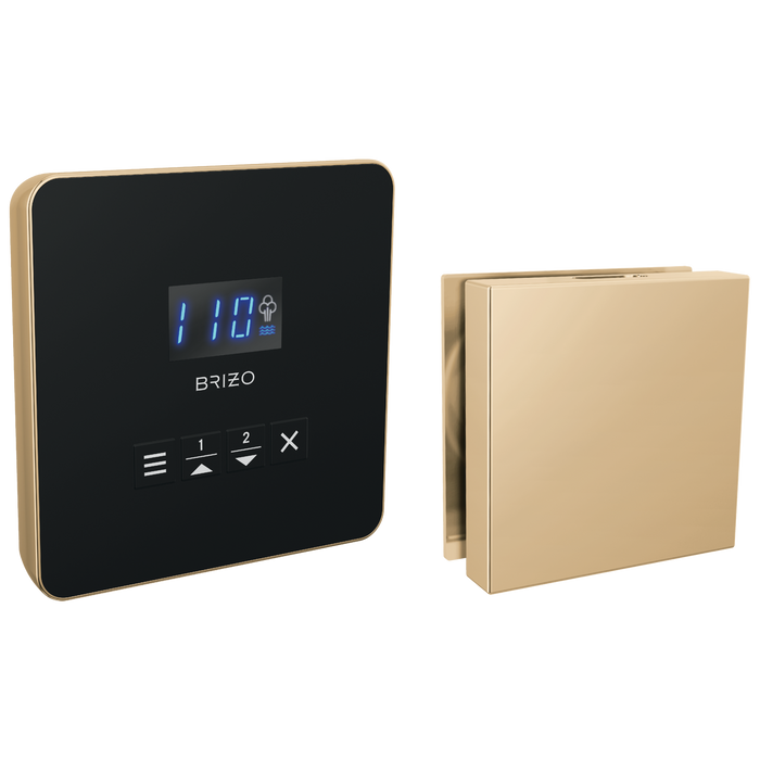 Brizo : Square Steam Set