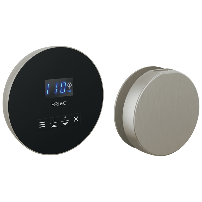 Brizo : Round Steam Set