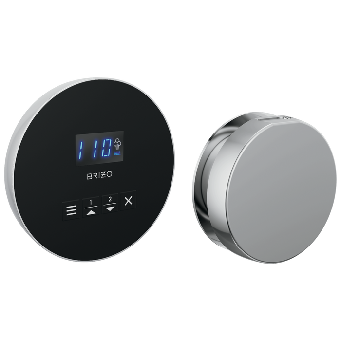 Brizo : Round Steam Set