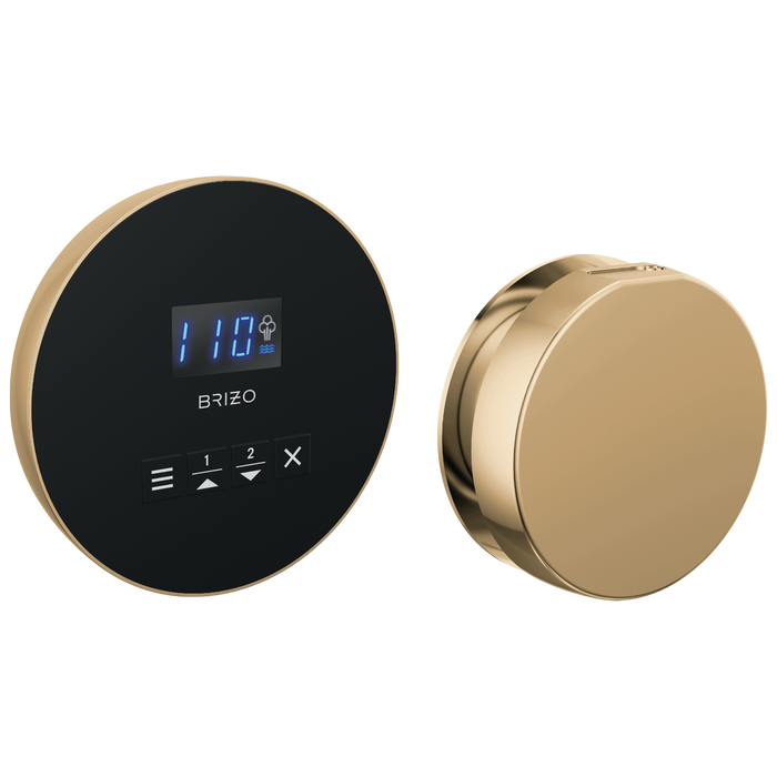 Brizo : Round Steam Set