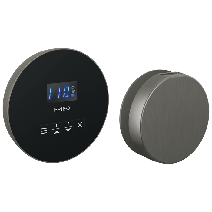 Brizo : Round Steam Set